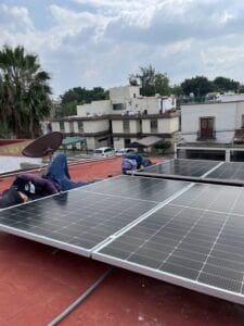Instalación de paneles solares